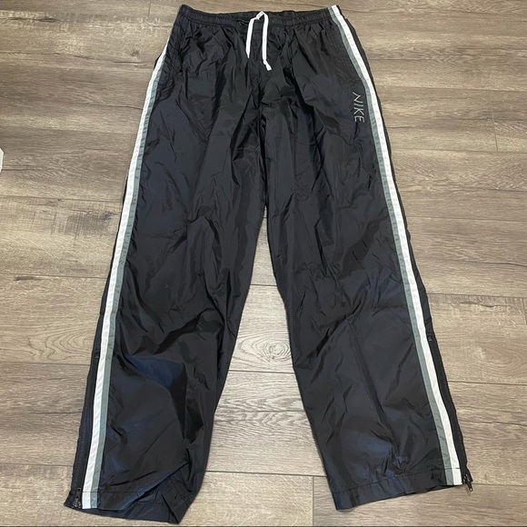 Nike Other - Nike mens Pants Zippered Leg Opening Drawstring